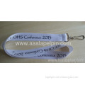 White Ribbon Lanyard For Promotion 